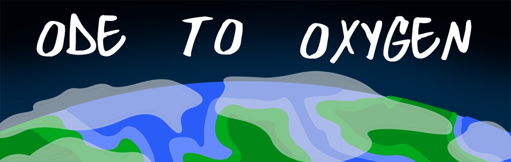 Ode To Oxygen story illustration about the Earth's ancient atmosphere